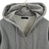DIESEL Long sleeve Denim switch Zip hoodie S gray Women Used