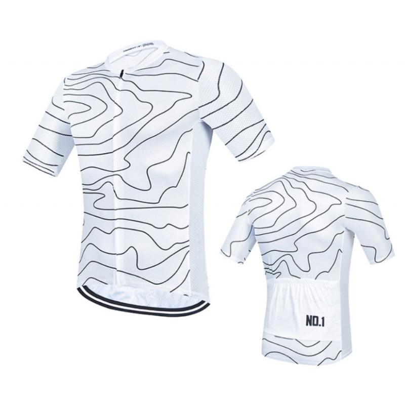 Men Women Cycling Jersey Short Sleeve Bike Shirt Breathable Quick Dry Road Mountain Riding