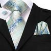 280 Styles Silk Mens Tie Pocket Square Hankerchief Cufflinks Wedding Set Prom