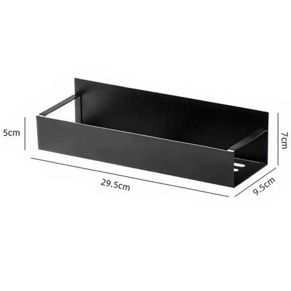 Stainless Steel Refrigerator Side Shelf No Drilling Magnetic Rack Kitchen Hanging Basket Kitchen