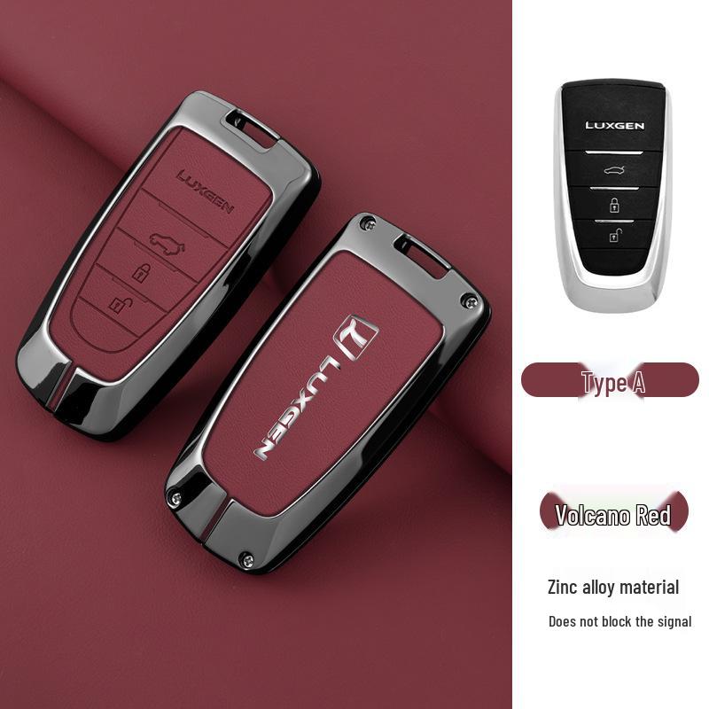 Compatibil cu 21 de modele Luxgen: URX, U5, NA5, U6, DA7, MPV 13-15 Carcasă Metalică Cheie Auto.