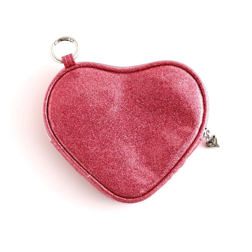 Overglad Teletubbies Mini Heart-Shaped Pouch, Pink, TLL-045