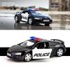 Seria Mașini de Poliție Volkswagen Mercedes Benz Dodge Lamborghini McLaren Ford Chevrolet Corvette Diecasts & Vehicule de Jucărie RMZ city 1:Model din aliaj 36