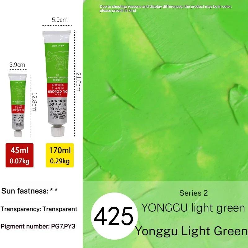 170ml Large Tubes Oil Paint Non-Toxic Excellent Tinting Strength Winsor & Newton Oil Painting Pigments for DIY Art Supplies