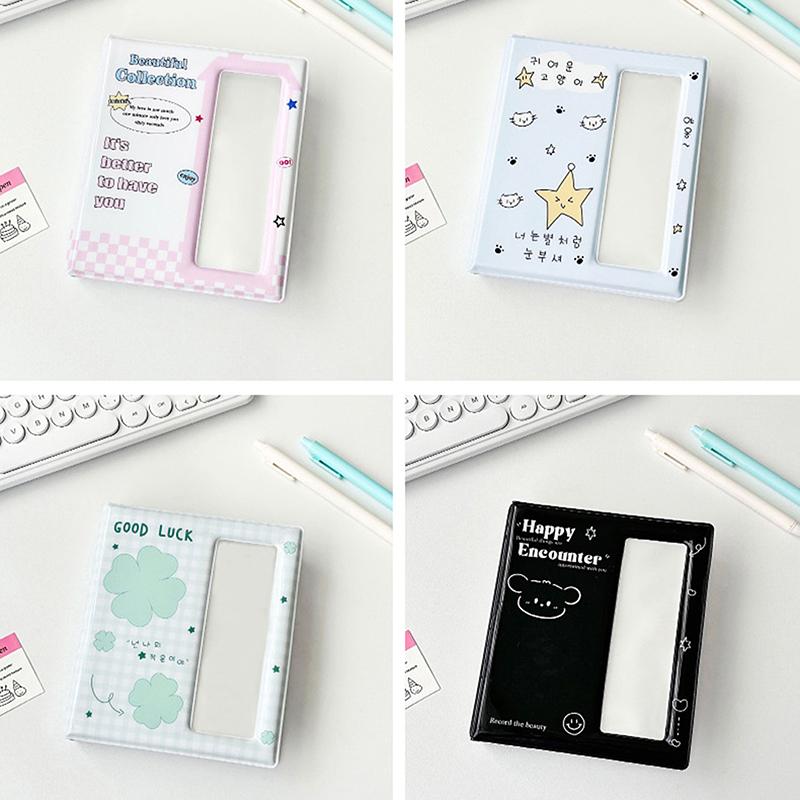 Cartoon Photo Booth Frames Photo Booth Album For 40 Pcs 2x6 Inch Photo Strips Bookmark 20 Pcs 4x6 4R Photo Holder 40 Pages
