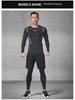 Men's Winter Thermal Velvet Underwear Suit - Thick, Cold-Proof, for Running and Sports.