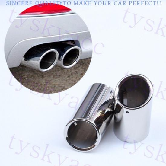 Muffler Exhaust Rear Throat Tail Pipe Tip For BMW X3 F25 28i xDrive 2011-2014