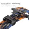 61S Elastisches Paracord Uhrenarmband für Garmin Fenix 8, 7X Pro, 955, 965