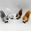 Simulated Squirrels Statue Stuffed Animals Plush Figure for DIY Crafts Displays