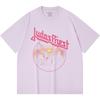 230 Gsm 100% Cotton Heavy Metal T-Shirt  Rock Band Popular Music Print Unisex Heavy Cotton T Shirt
