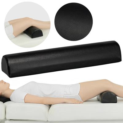 Rehabilitation Half-Roller for Physiotherapy Massage Black
