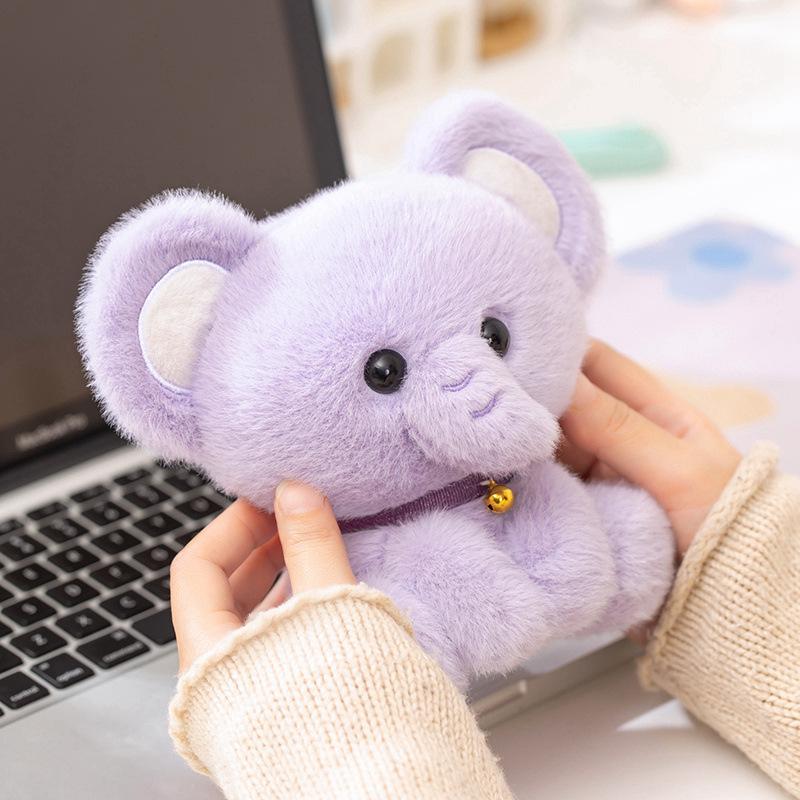 Cartoon Cute Puppy Rabbit Table Companion Doll Small Ornaments Doll Plush Toy Companion Doll Decorations