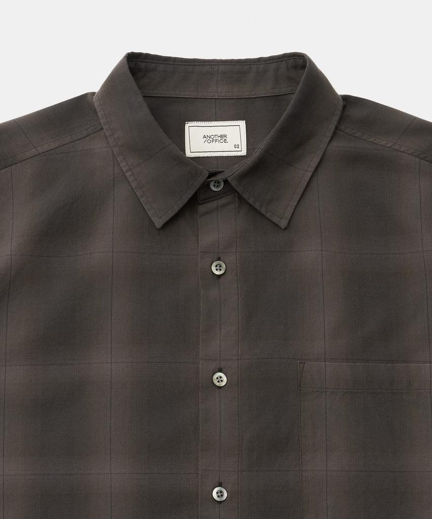 ANOTHER OFFICE Reverb Ombre Shirt (Brown - Ombre)