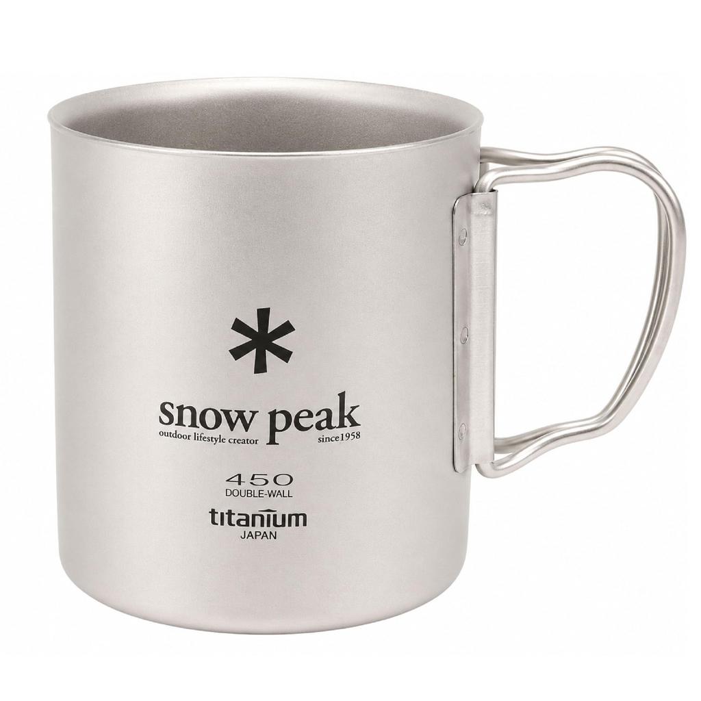 Snow Peak Titanium Double Mug 450ml MG053