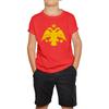 Byzantium Double Headed Eagle Symbol Kids T Shirt