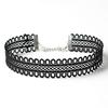 6Pcs Exquisite Lace Decor Choker Necklace Beautiful Elastic Polyester Women Choker for Party