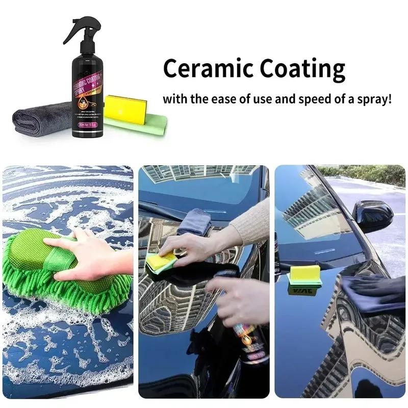 Ceramic Coating Spray Nano Ceramic Car Coating For Auto Paint Care Crystal Durable Protection Paintwork Shine Shield