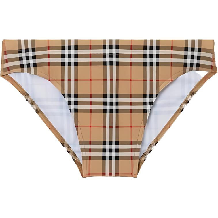 Burberry Swimming Shorts Men`s Brown 80735691