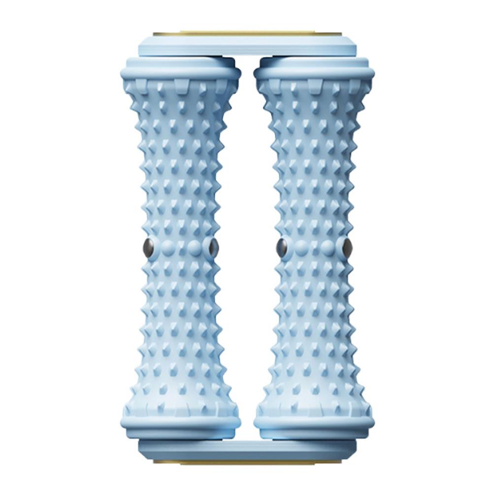 Foot Massage Roller Portable Foot Massager Non Slip Foot Massager Tool Double Roller Foot Reflexology Tool for Plantar Fasciitis