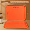 Handun Commercial Thickened Anti-slip Rectangular Plastic Serving Tray