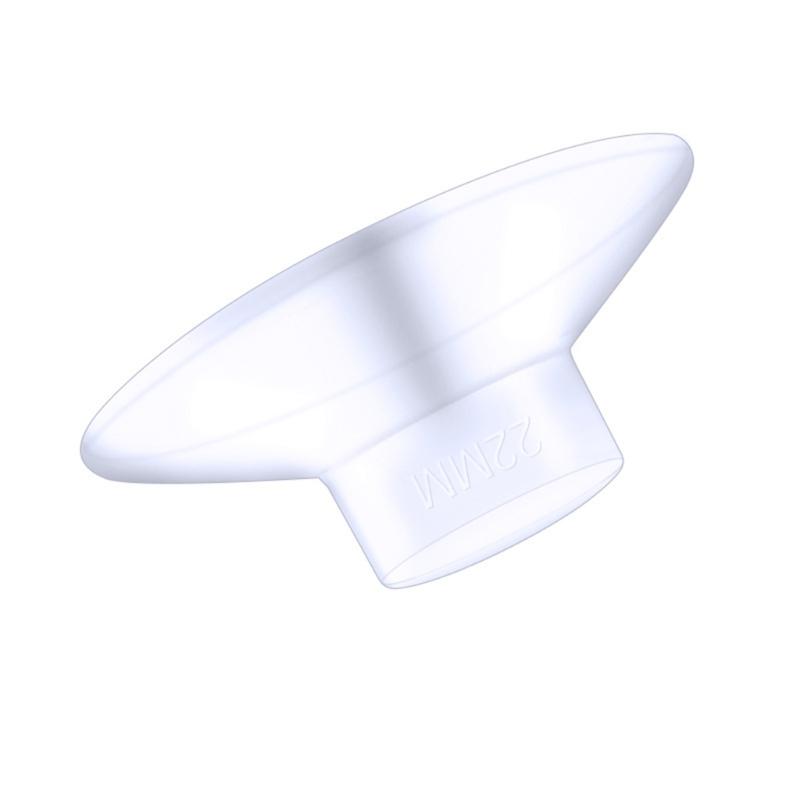 Silikon Brustpumpenflansch-Adapter 14-22mm Brustpumpen Konverter Zubehör für Komfortables und Kraftvolles Absaugen
