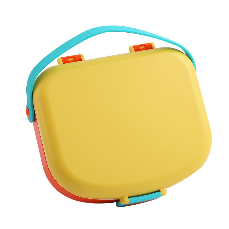 INS Compartmented Bento Lunch Box for Students and Children - Portable and Versatile Lunch Solution