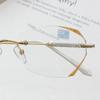 Vision Care Diamond Ultra Light Frame Eye Protection Anti-Blue Light  Eyeglasses Myopia Glasses