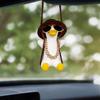 Creative Swinging Duck Car Ornament for Interior Decoration