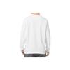 Nike Tricou Casual Sport Culoare Solidă Larg Decolteu Rotund Mânecă Lungă Umeri Căzuți Topuri Bărbați Alb FB8586-100