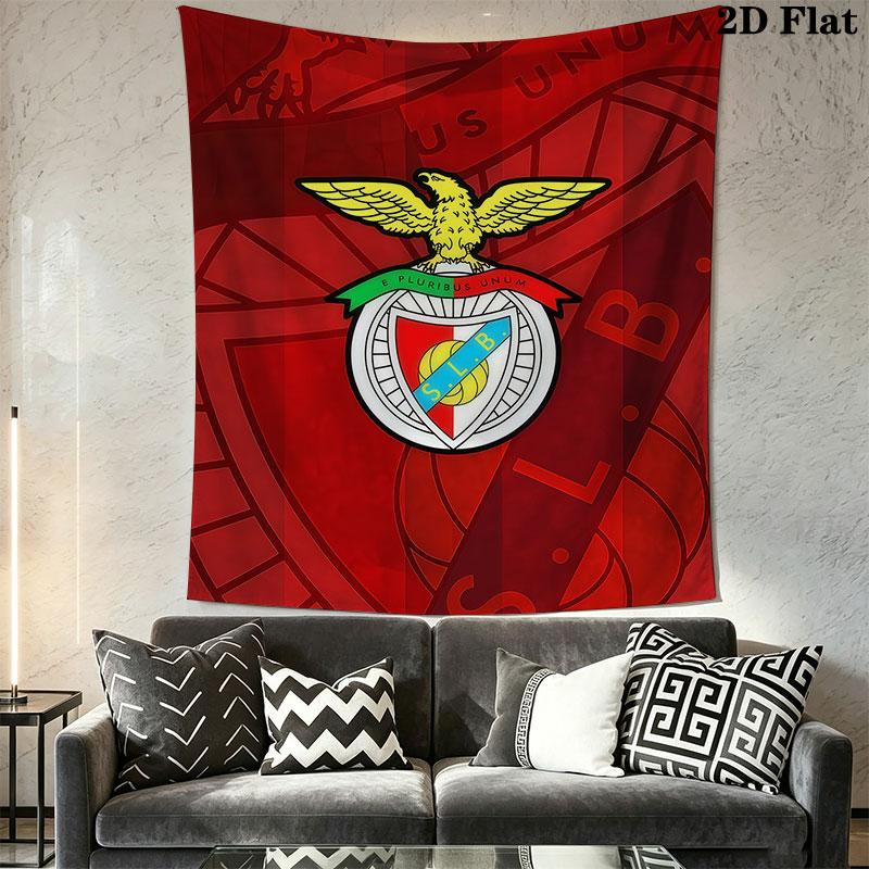 S.L. Benfica Wall Hanging Printed Fabric Blanket Decorative Tapestries for Bedroom Living Room Home Decor