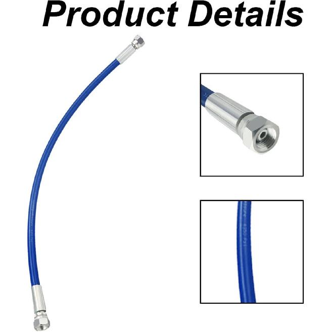 Whip Hose for Airless Paint Sprayers and Painting Spraying Gun, Airless Paint Spray Hose, Suitable for 390/395 / 490/495 Airless Sprayers(without