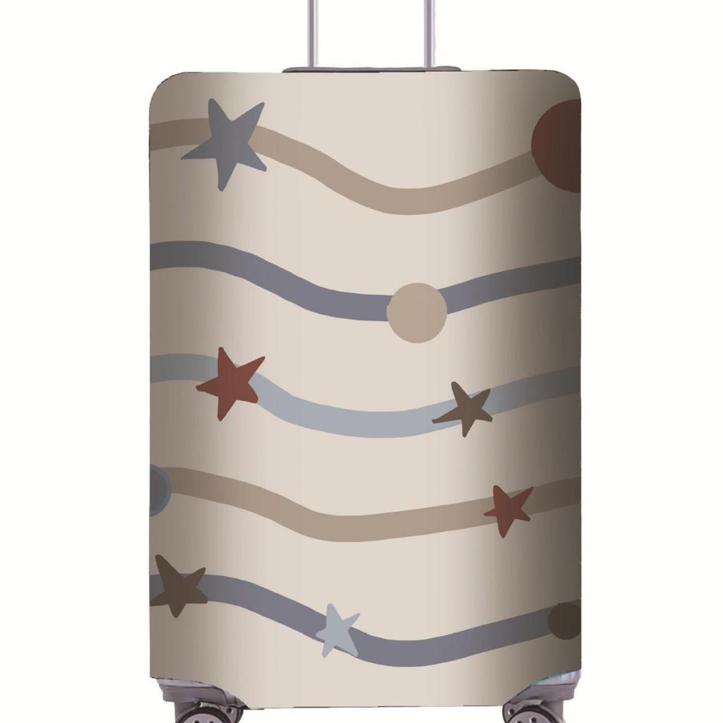 Durable Elastic Luggage Protector: Thick, Wear-Resistant Suitcase Cover (22/24/26 Inch), Customizable Logo