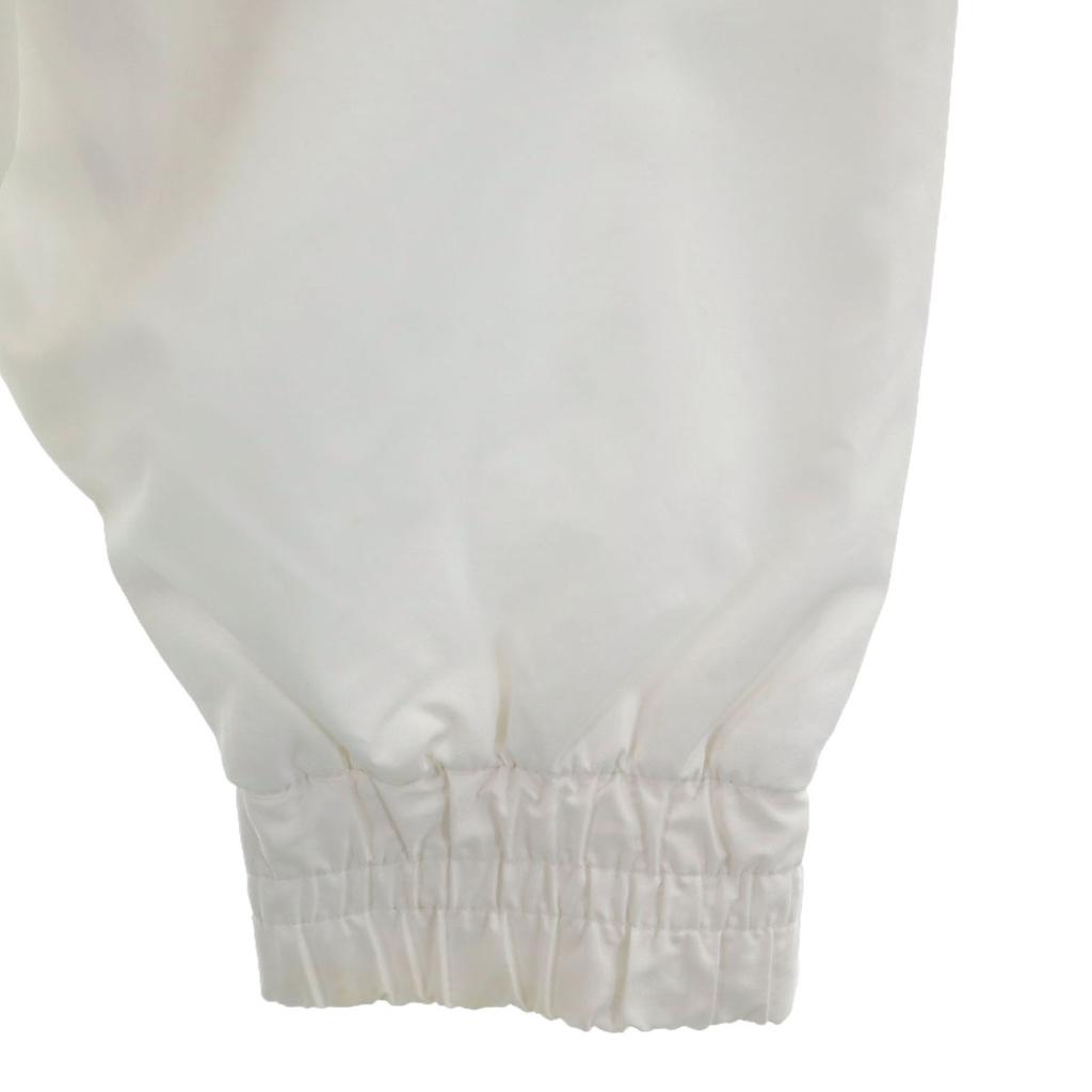 Adidas 80s Vintage Training Windbreaker M White Descente Tricot Lining Men's Used