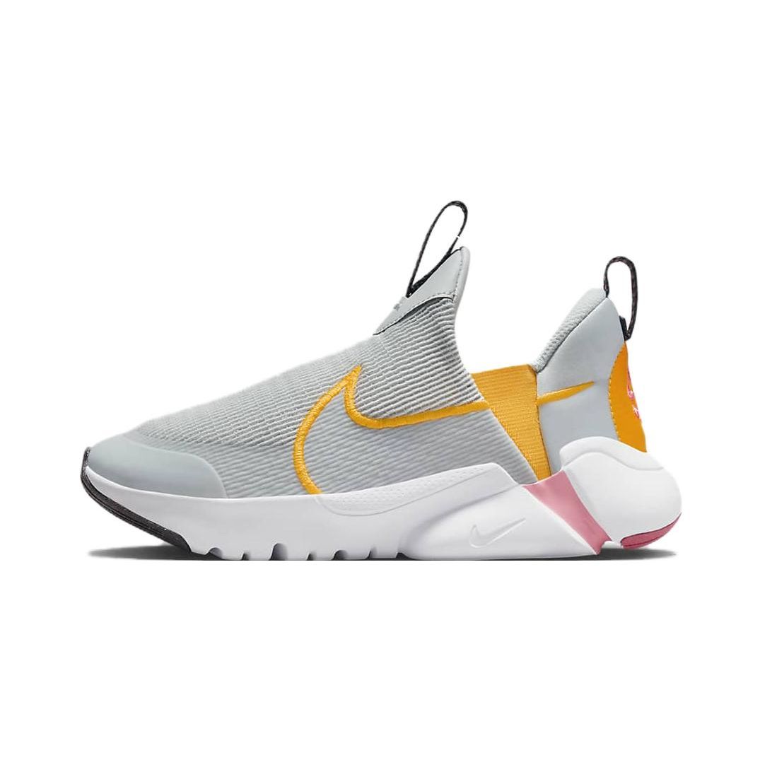 

Nike Flex Plus 2 Нескользящие Амортизирующие Прочные Дышащие Низкие Детские Кроссовки для Бега Детские кроссовки Серый Оранжевый DV9000-004 28