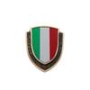Shield Styling Italy Italian National Flag Fender Side Trunk Nameplate Decal Emblem Badge Sticker