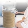 Minimalist Striped Laundry Basket, Foldable Bathroom Storage Box, Toys and Clothing Storage Basket, Bedroom Tidy Basket