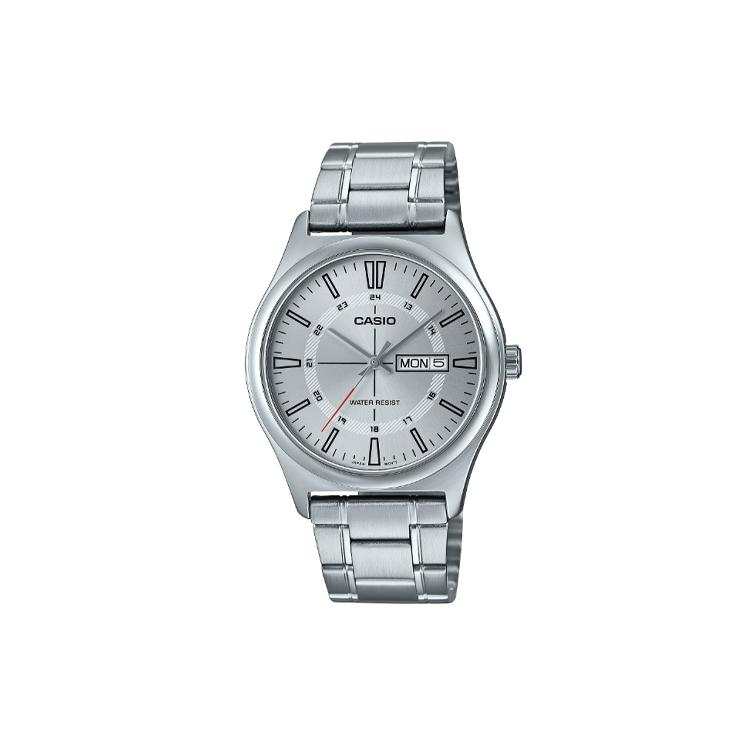 CASIO Men Standard Series Silver Watch MTP-V006D-7C MTP-V006D-7C Silver Dial