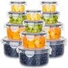 Food Containers With Lid And Seal 12 Pcs.