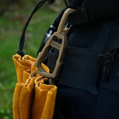 5 Pezzi Clip per Guanti da Esterno Heavy Duty Mani Libere Portatile Multifunzione Strumenti da Campeggio Escursionismo Pinza Appendiabiti Portaoggetti per Guanti da Lavoro