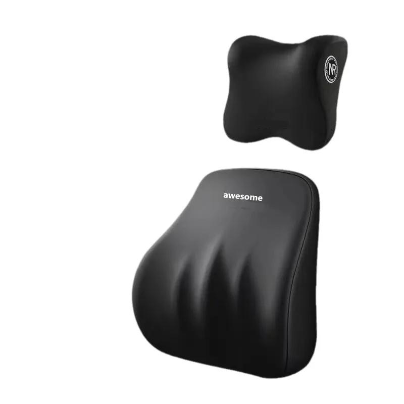 Auto Memory Foam Nackenkissen Schutz Lendenwirbelstützkissen Lendenwirbelstützkissen Auto Kopfstützkissen Sitzstützen