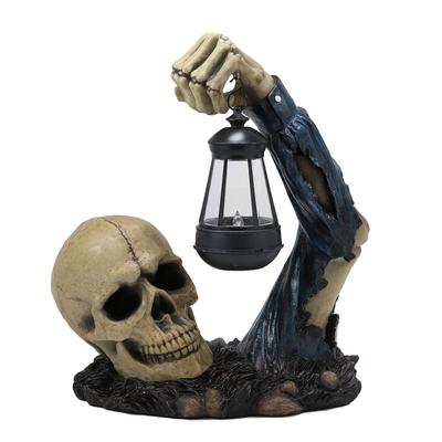 Spooky Skull Lanterns For Halloween Decorations Outdoor Spaces Home And Outdoor Decorative Ornaments