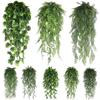 Artificial Plant Long Vine Morning Glory Hanging Flowers Fake Hanging Giant Flower Plant Wedding Balcony Garden Decoration