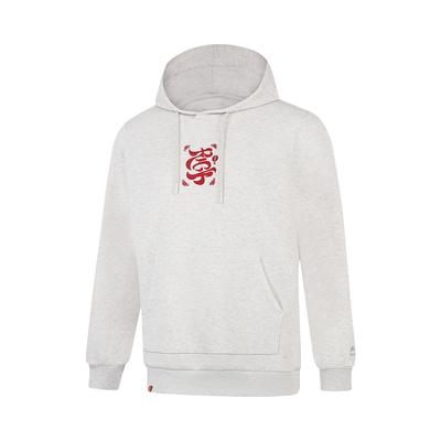 Li Ning American Street Style Simple Comfortable Versatile Casual Hoodie Men Hoodies AWDV665-4