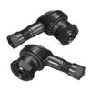 2pcs Air Valve Aluminum Alloy 90 Degree L Shape Leakproof Design Universal Wheel Valve