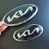 ABCDFD1Car Front Hood Emblem Rear Trunk Badge Sticker for KIA K2 K3 K4 K5 KX7 Sportage Picanto Sorento Rio Soul Ceed Forte Accessories