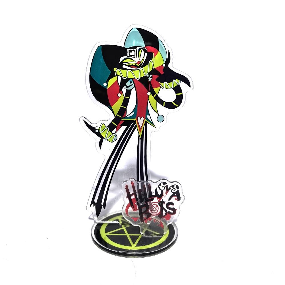 Anime Figure Acrylic Stand Model Plate Alastor Fizzarolli Angel Desk Decor Standing Sign Game Fans Gift Ornaments Stand Model