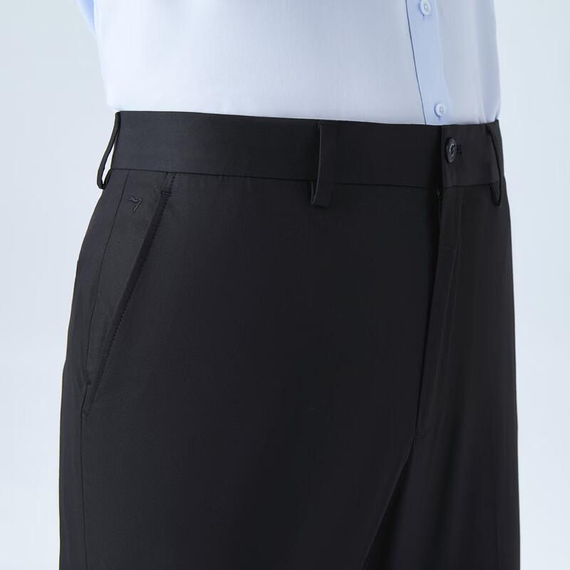 Septwolves Men's Rhino Pleat Cool-Touch Blend Business Casual Trousers