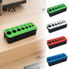V-shaped Buckle Drill Guide for Straight Holes, 4-10mm Precision Drilling Tough Tool Woodworkers, DIY Enthusiasts, Professional Craftsmen Novice Aid