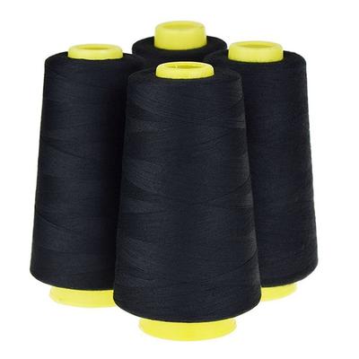 Nähgarn aus Polyester, 2744 m pro Spule, für Hand- und Maschinennähen, 4 Stück