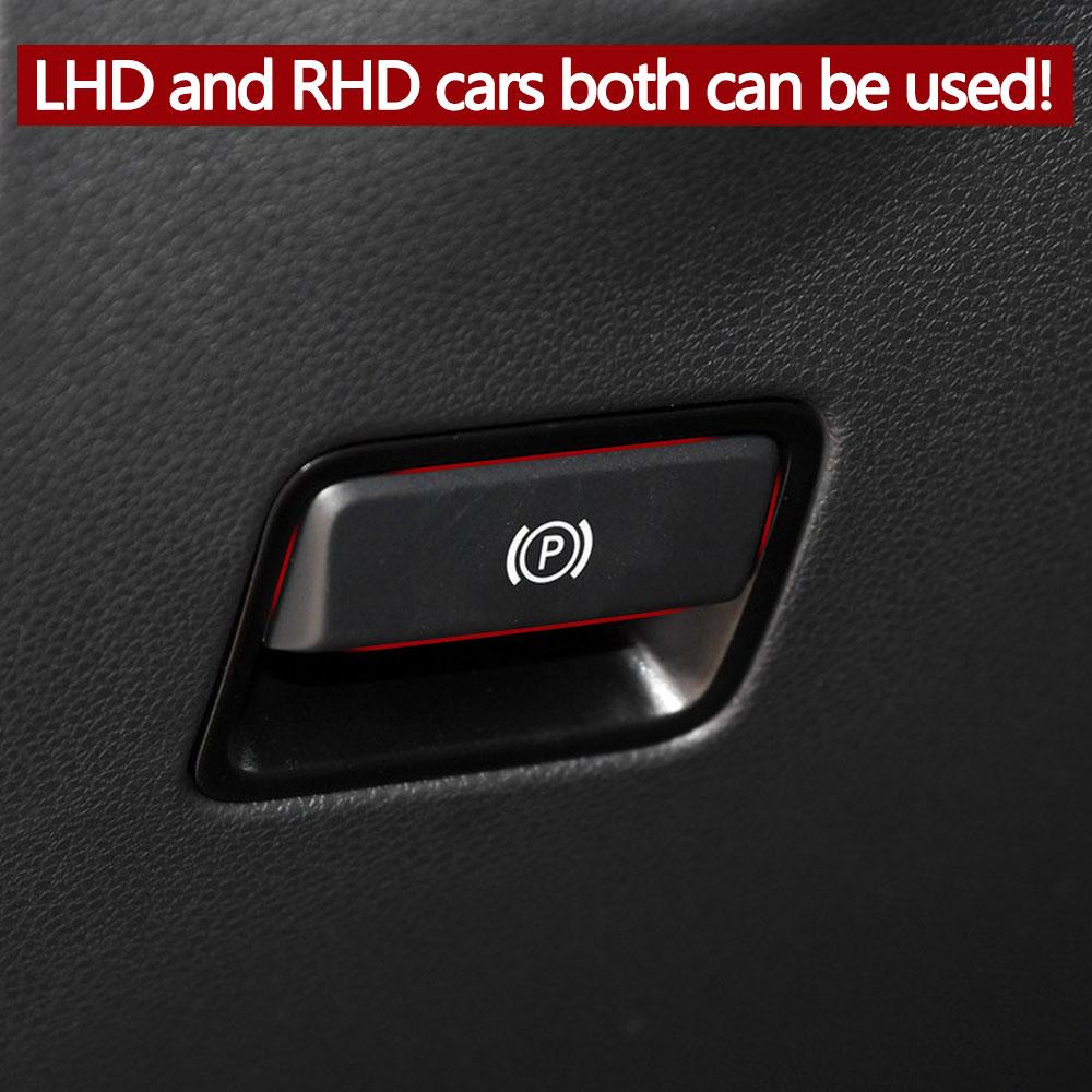 Car Accessories P Button HandBrake Release Switch Button Cover For Benz A B GLA CLA ML GL GLE SLK W176 W246 W156 W117 W166 W222
